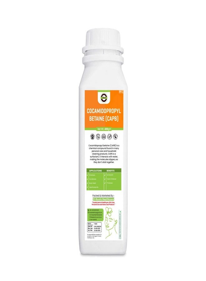 OROOTS COCAMIDOPROPYL BETAINE (400gm) (CAPB) Liquid for Shampoo, Conditioners, Body Wash, Liquid soaps, etc - Image 2