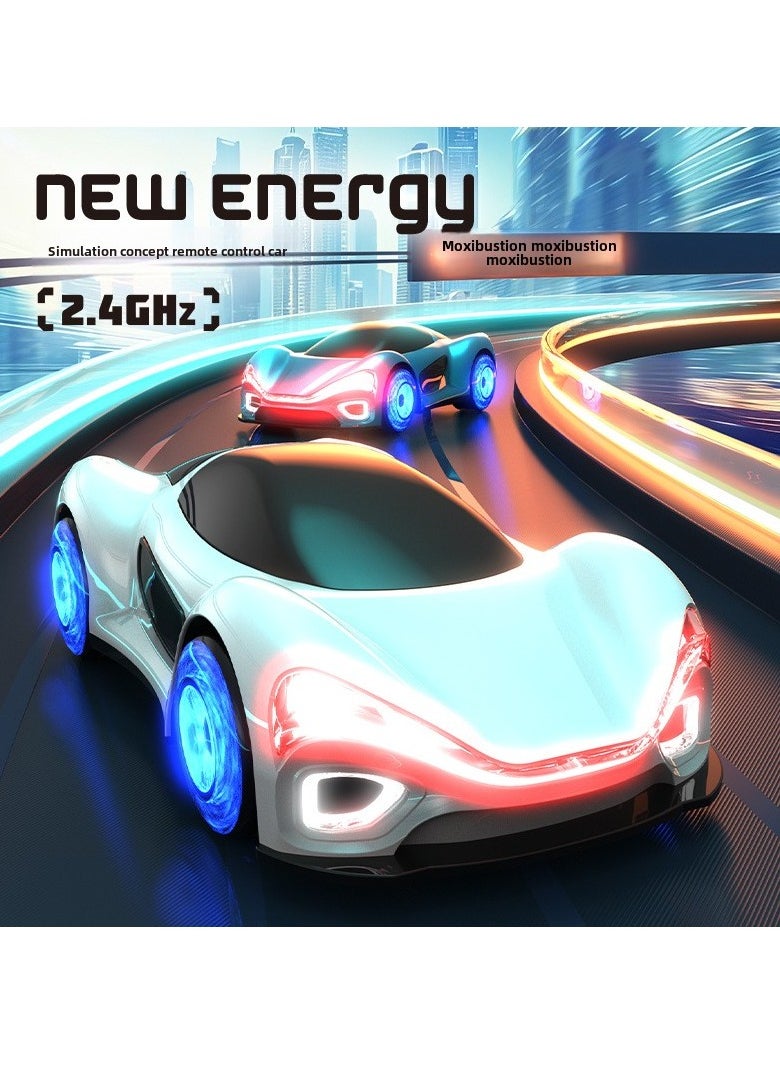 New Energy Remote Control Car with Gesture Sensing, Drift Stunt & Spray Function – simulation charging pile Electric Streamer Concept Car for Kids' Creative Exploration Ramadan gifts - pzsku/Z6526A31D45E882E4D773Z/45/_/1735896768/7190ab55-4c54-488d-b5a3-b8284336ac76