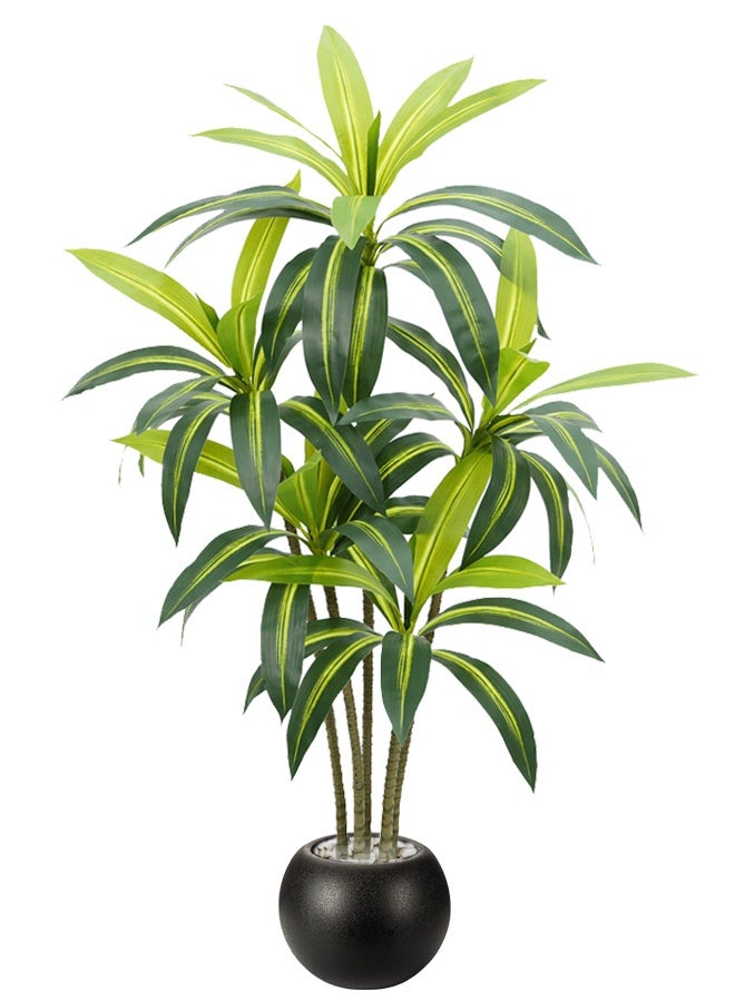 إن كي أكس نبات صناعي مزخرف للاستخدام الداخلي والخارجي، خضرة واقعية للمنزل أو المكتب أو غرفة المعيشة أو الفناء أو ديكور المدخل 150 سم - Image 1