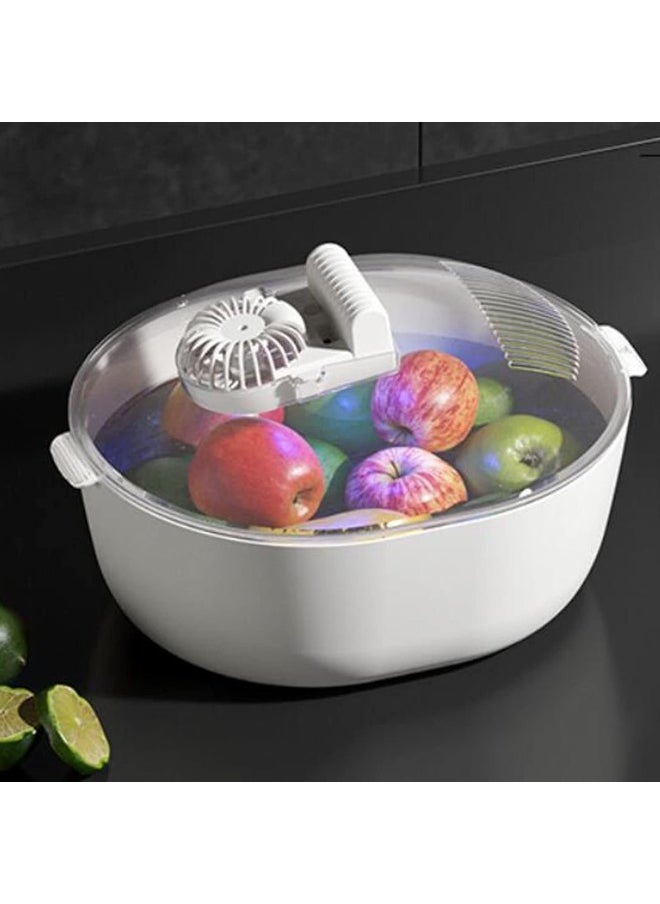 Generic 4 In 1 Food Thawing Defrosting Tray Meat Thaw Tray for Meat Kitchen 360° Thawing Board Electricity Atomized Defroster Thawing Tray for Meat Fish Veggies Chicken Steak  - Image 1