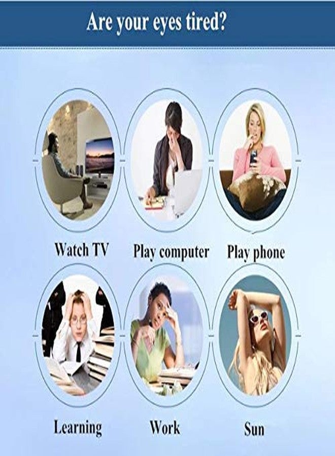 Prostuff.in Cooling Gel Relaxing Eye Mask for Dark Circles, Dry Eyes, Cooling Eyes, Pain Relief, Redness, Eye Patches, Sleeping Cool Pad Suitable for All Family Members - Blue, 2Pcs - Image 4