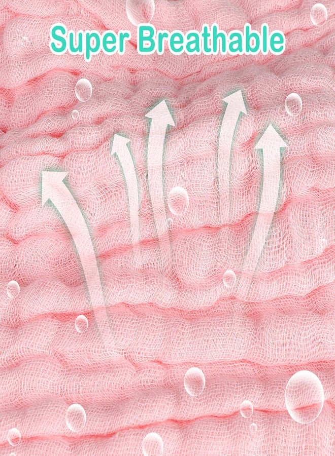 Accmor 10 Pack Baby Washcloths, Soft Face Cloths for Newborn, Natural Cotton Bath Face Towels Baby Wipes Burp Rag Wash Cloths - Image 5