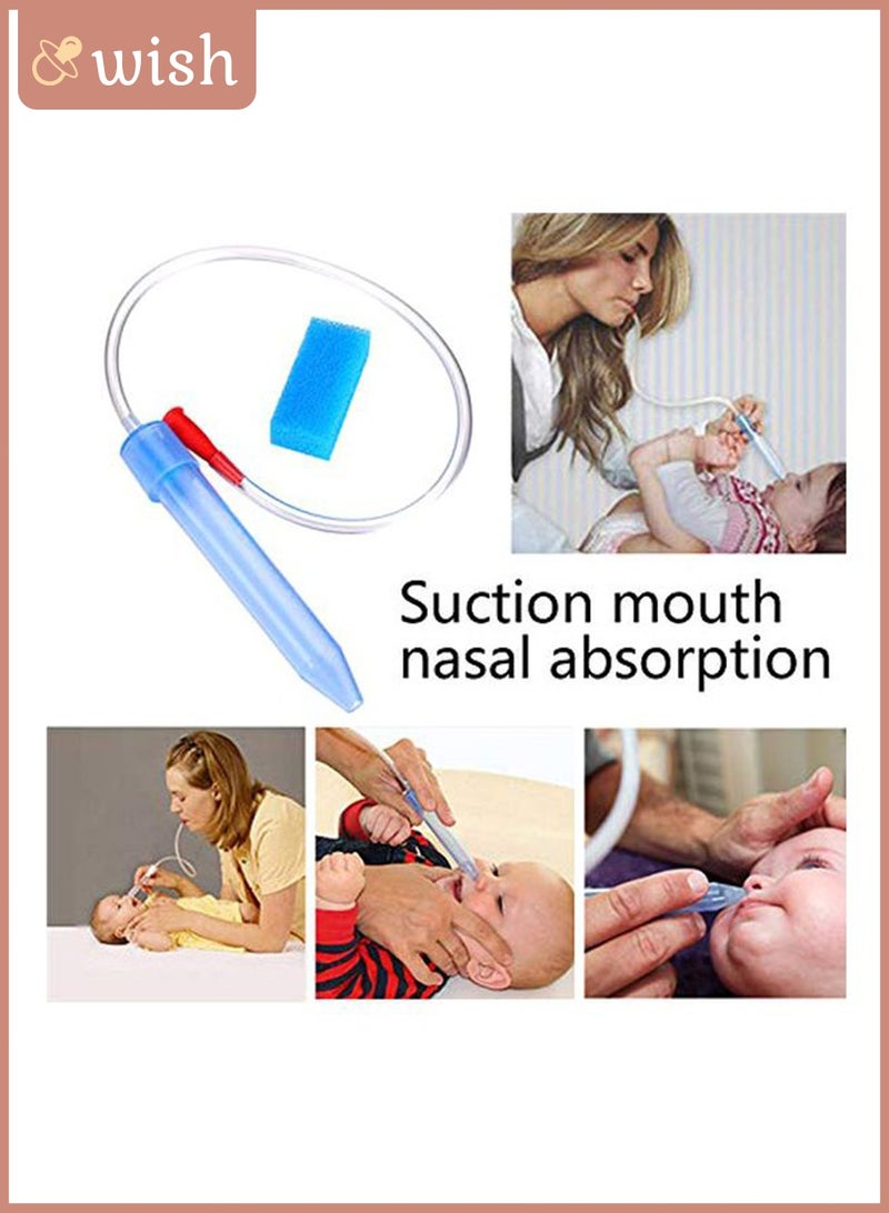 Wish Nasal Aspirator Baby Nose Cleaner with Hygienic Filters Safe, Easy to Clean in Travel Pack - Image 2