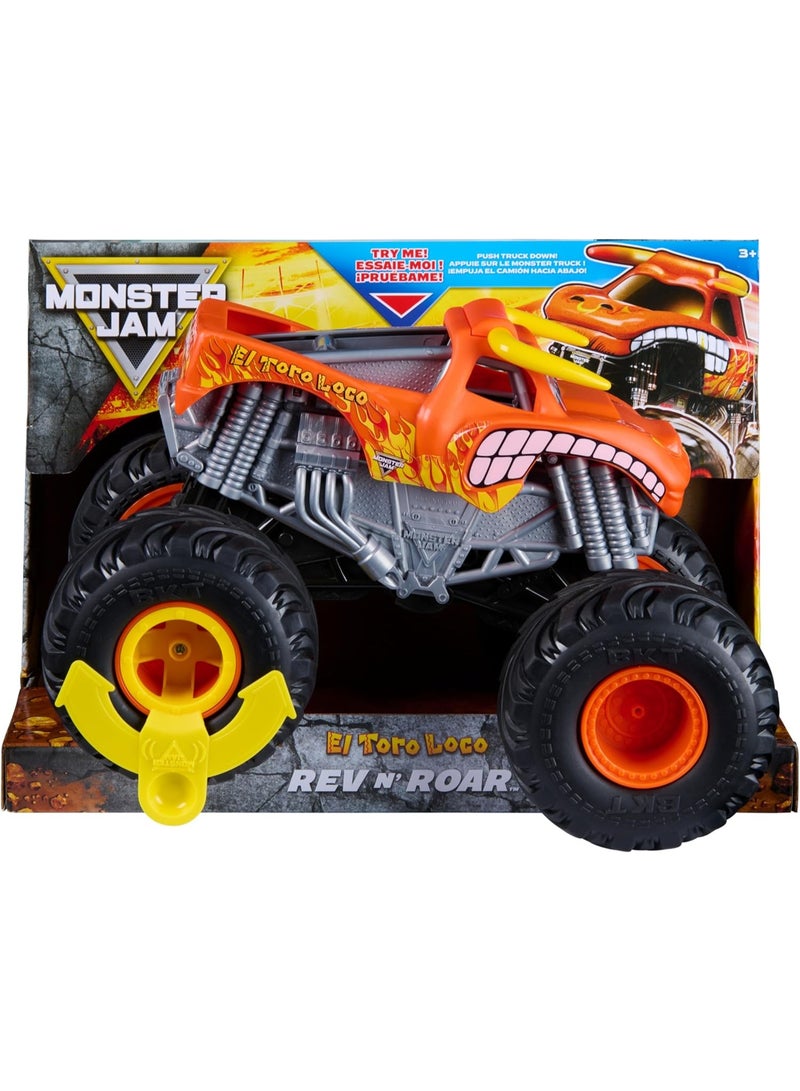 مونستر جام لعبة سيارة مونستر جام شاحنة Rev n Roar EL Toro Loco - Image 2