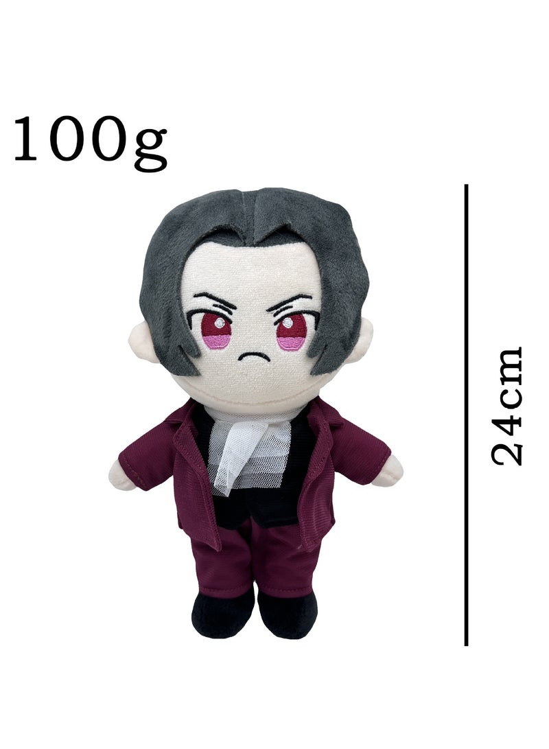 Anime Ace Attorney Phoenix Wright Maya Fey Miles Edgeworth Figures Cartoon Plush Doll Birthday  kids Popular toys  - Image 4