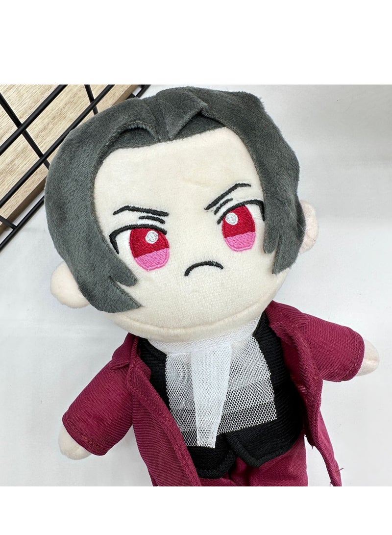 Anime Ace Attorney Phoenix Wright Maya Fey Miles Edgeworth Figures Cartoon Plush Doll Birthday  kids Popular toys  - Image 3