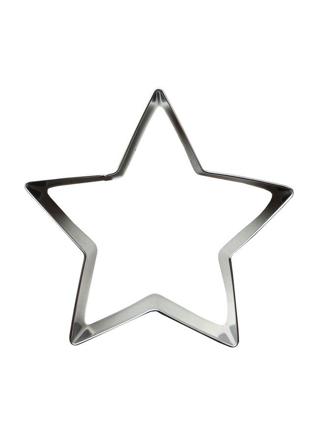 5 Pcs Set Stainless Steel Fondant Cake Mold Cookie Cutters (Star) - Image 5