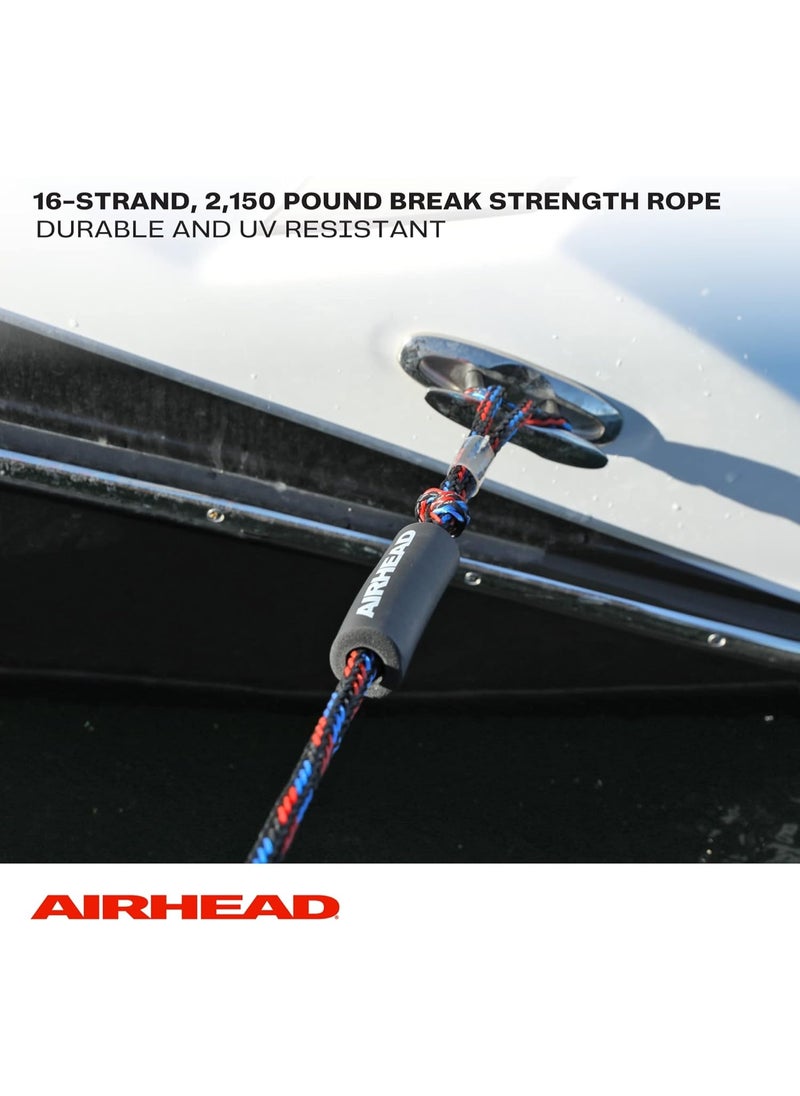Airhead AIRHEAD AHDL-5 Bungee Dock LINE 5', 5-Feet, Black/blue/red  - Image 3