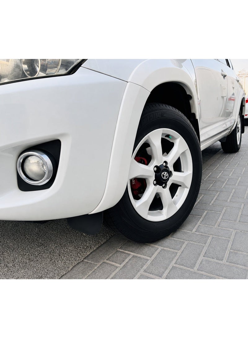 Mazko Toyota RAV4 Wheel Center Caps 2009-2012 Black Set of 4 | Hub Cap Rim Cover Compatible with OEM 42603-42120 | ABS Plastic Snap-On Wheel Centre Cap for Alloy Wheels - Image 2