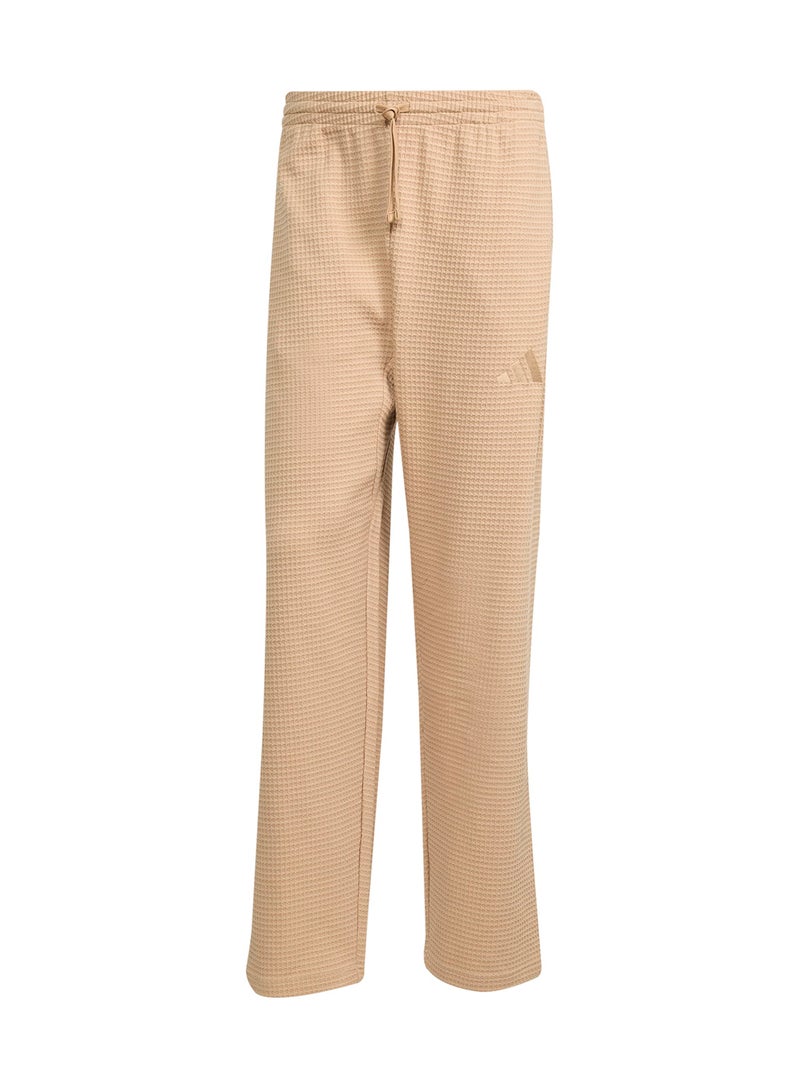 Adidas All Szn Waffle Knitted Open Hem Joggers - Image 5