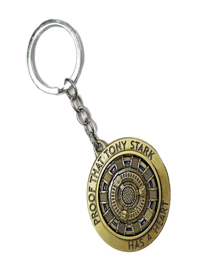 مابل سلسلة مفاتيح دوارة من MAPLE، شخصيات الرجل الحديدي، سبايدرمان، باتمان، كابتن أمريكا، سوبرمان، ناروتو، دكتور سترينج، سلسلة مفاتيح معدنية متعددة الألوان من مارفل أنيمي (مستوردة) (A15) - Image 2