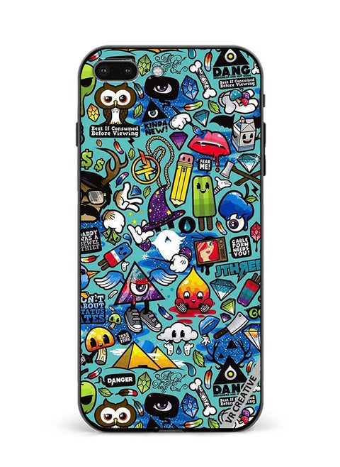 Protective Case Cover For Apple iPhone 7 Plus/8 Plus Coooloie Design Multicolour