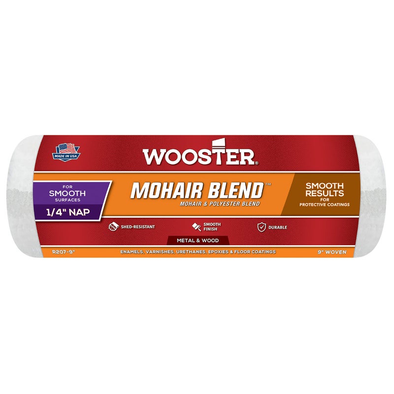 Wooster Brush R2079 Mohair Blend Roller Cover 14Inch Nap 9Inch