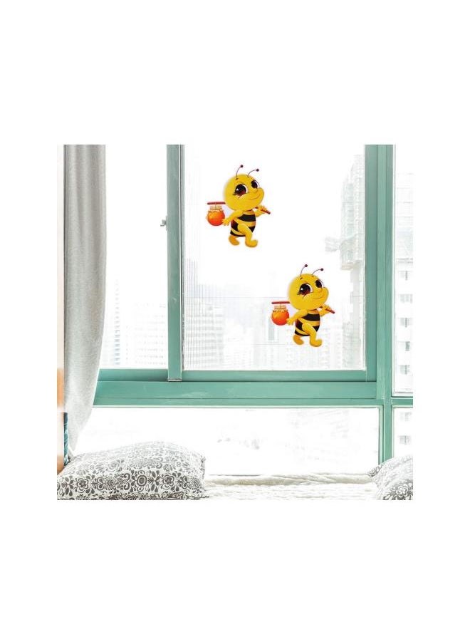 silvercnc - silvercnc 3 pcs Bees Cutouts Stickers Bulletin Board Bumblebee Cutouts Bumblebee Classroom Decor Stickers for Classroom Decorations - Image 1