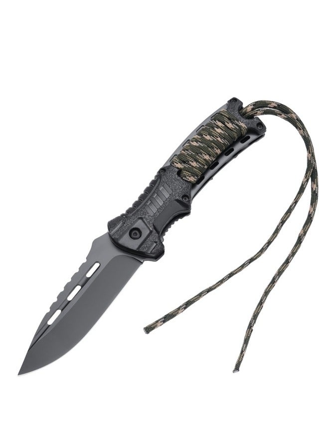 Browning Stainless Steel Outdoor Tactical Folding Knife Portable Outdoor Camping Vehicle Survival Knife  - Image 1