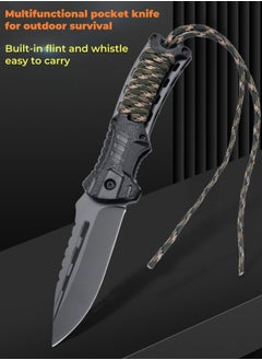 Browning Stainless Steel Outdoor Tactical Folding Knife Portable Outdoor Camping Vehicle Survival Knife  - Image 2