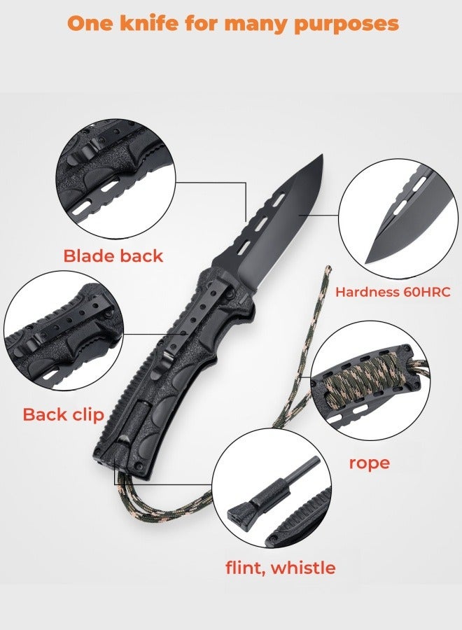 Browning Stainless Steel Outdoor Tactical Folding Knife Portable Outdoor Camping Vehicle Survival Knife  - Image 4