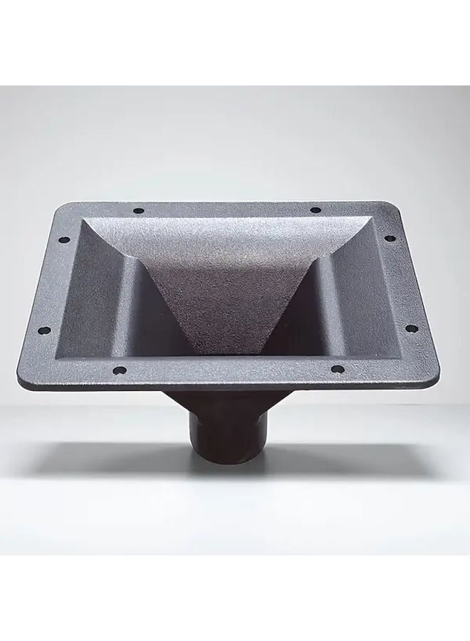 MW195 Horn Professional Compression Driver 34mm Square Rectangular ABS Plastic 1 Inch Threaded Throat High Fidelity Audio Stage KTV - Image 1