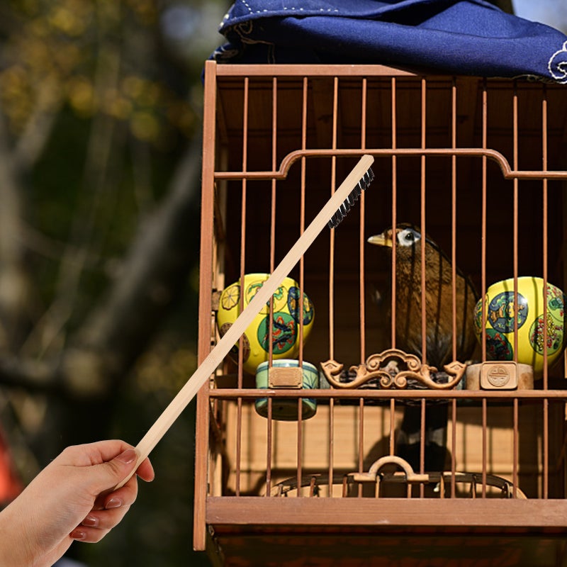Cleaning Brush Practical Bird Cage Cleaning Brush Bird Nest Cleaning Brush - Image 3