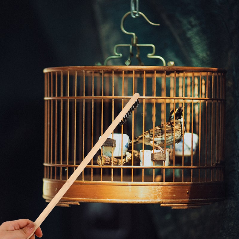 Cleaning Brush Practical Bird Cage Cleaning Brush Bird Nest Cleaning Brush - Image 4
