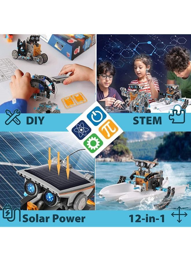 Beauenty 12 in 1 Solar Robot Toys For Kids - Image 5
