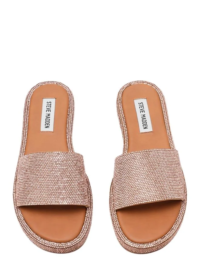 Steve Madden  Addiie Brown Women's Flat Sandals for Women | Best Price UAE