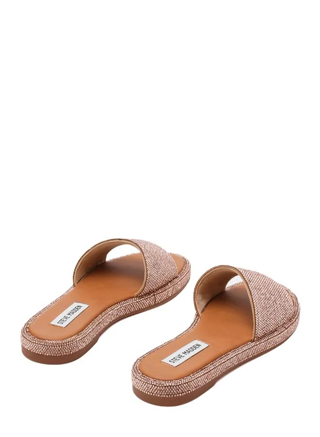 Steve Madden  Addiie Brown Women's Flat Sandals for Women | Best Price UAE