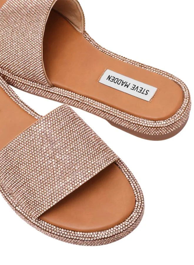 Steve Madden  Addiie Brown Women's Flat Sandals for Women | Best Price UAE