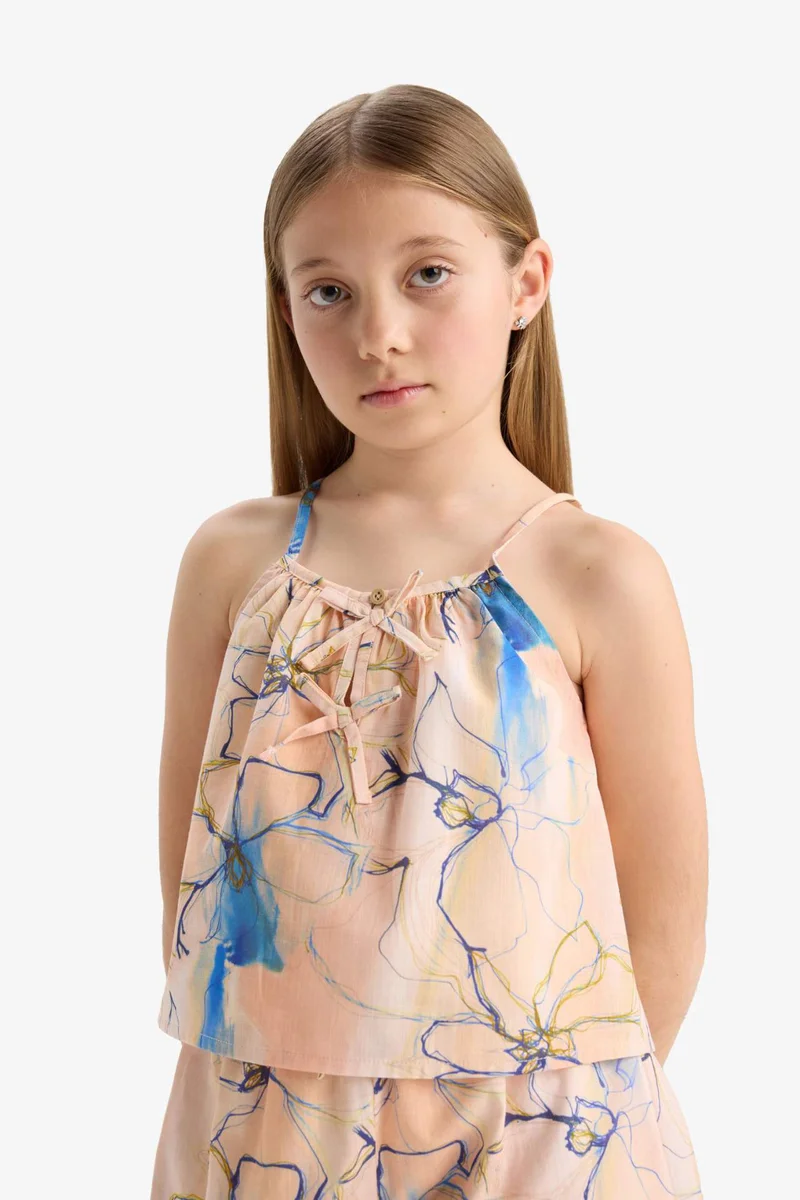 ديفاكتو Girl Short Sleeve Blouse