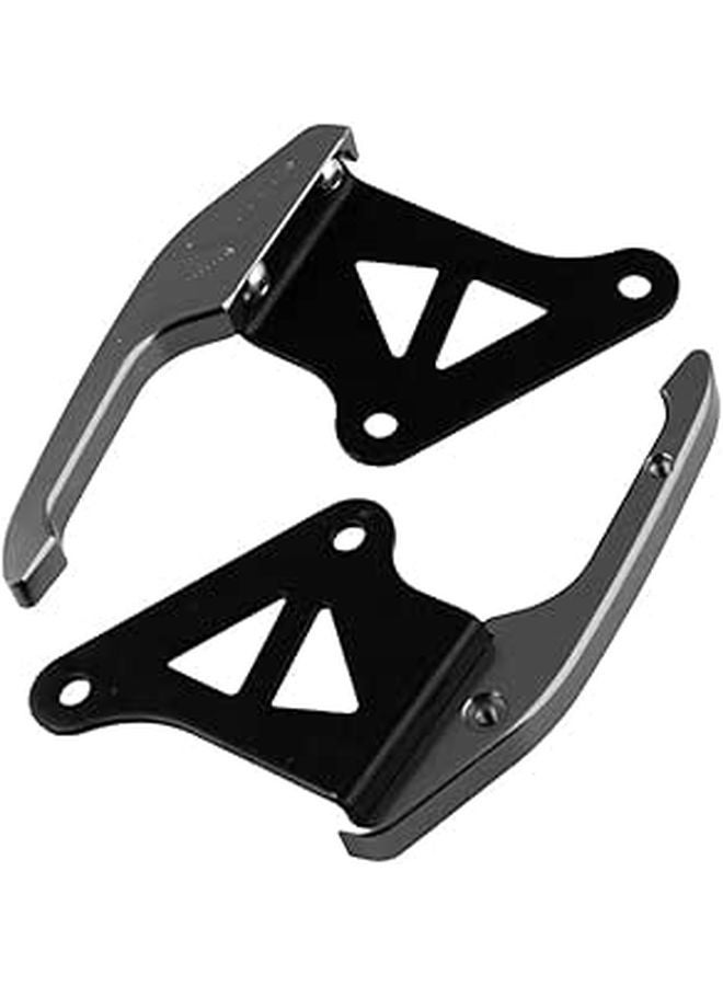 Durable Motorcycle Rear Seat Handle Grab Bar Dark Grey for Enhanced Safety Style - Image 1