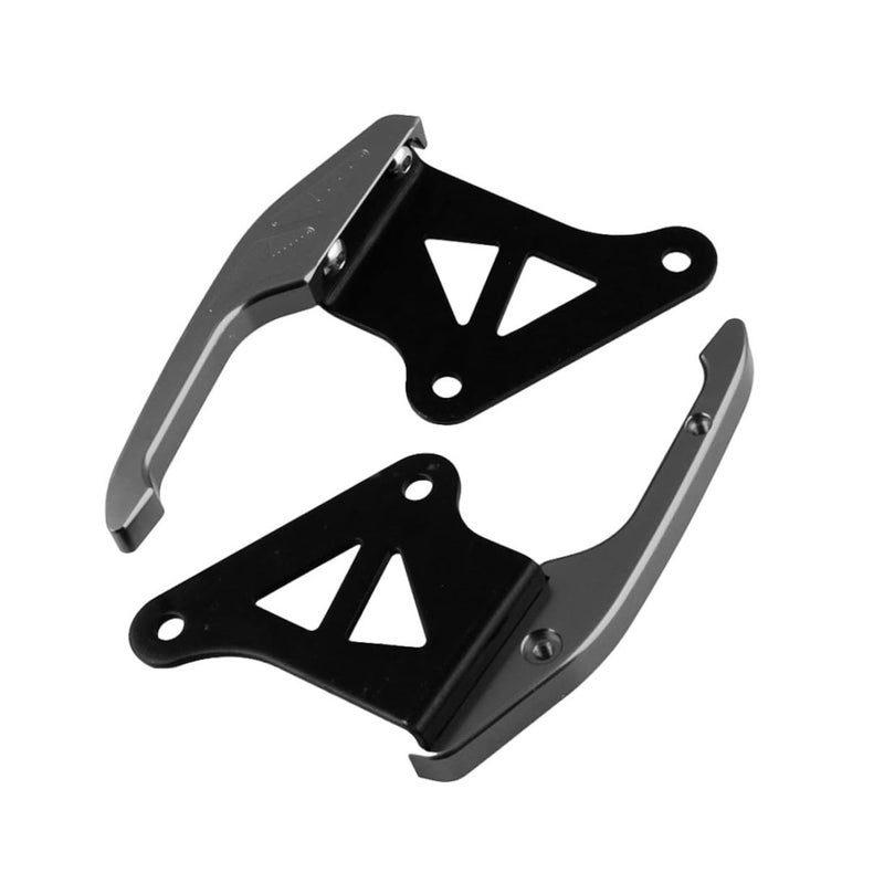 Durable Motorcycle Rear Seat Handle Grab Bar Dark Grey for Enhanced Safety Style - Image 2