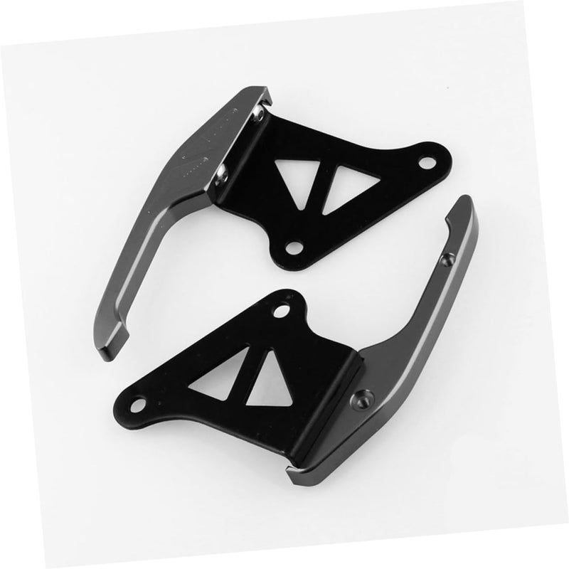 Durable Motorcycle Rear Seat Handle Grab Bar Dark Grey for Enhanced Safety Style - Image 4