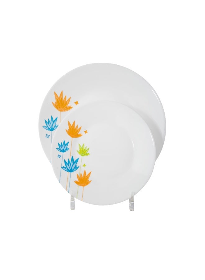 Alsaif 46-piece Arcopal dining set for 6 people with beautiful, vibrant floral patterns - Image 4