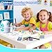 Hoarosall Drawing Robot for Kids 150 Educational Cards Smart Drawing Robot Voice Interactive Partner Montessori Painting Toy for Boys Girls Ages 38 Perfect for Birthdays Christmas and Learning Fun - Image 4
