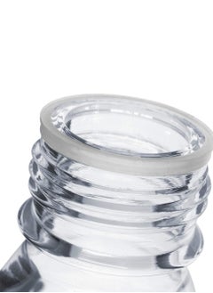 كينغ ماريوت 6 Pcs زجاجة كاشف تخزين زجاجية مستديرة سعة 250 مل من كينج ماريوت مع غطاء لولبي | فتحة واسعة وحلقة مخرج لصب خالٍ من التنقيط | تعقيمها حتى 140 درجة مئوية | لمختبر الكيمياء الحيوية  - Image 3