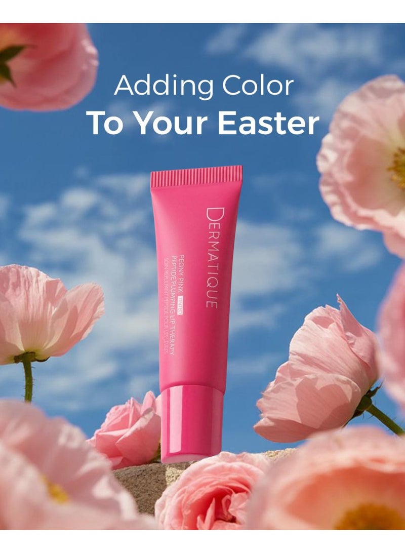 Dermatique Hyaluronic Acid Peptide Plumping Lip Therapy (Peony Pink) - Image 2