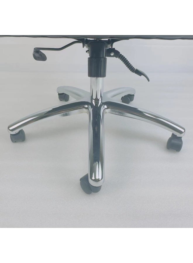 سمارت هوم كرسي مكتب جلدي مريح – كرسي تنفيذي عالي الظهر بحشوة إسفنجية ناعمة وارتفاع قابل للتعديل ومسند ذراع مبطن ودوران 360 درجة – مناسب للمكتب والمنزل – مقاس ‎115×65×75 سم - Image 5