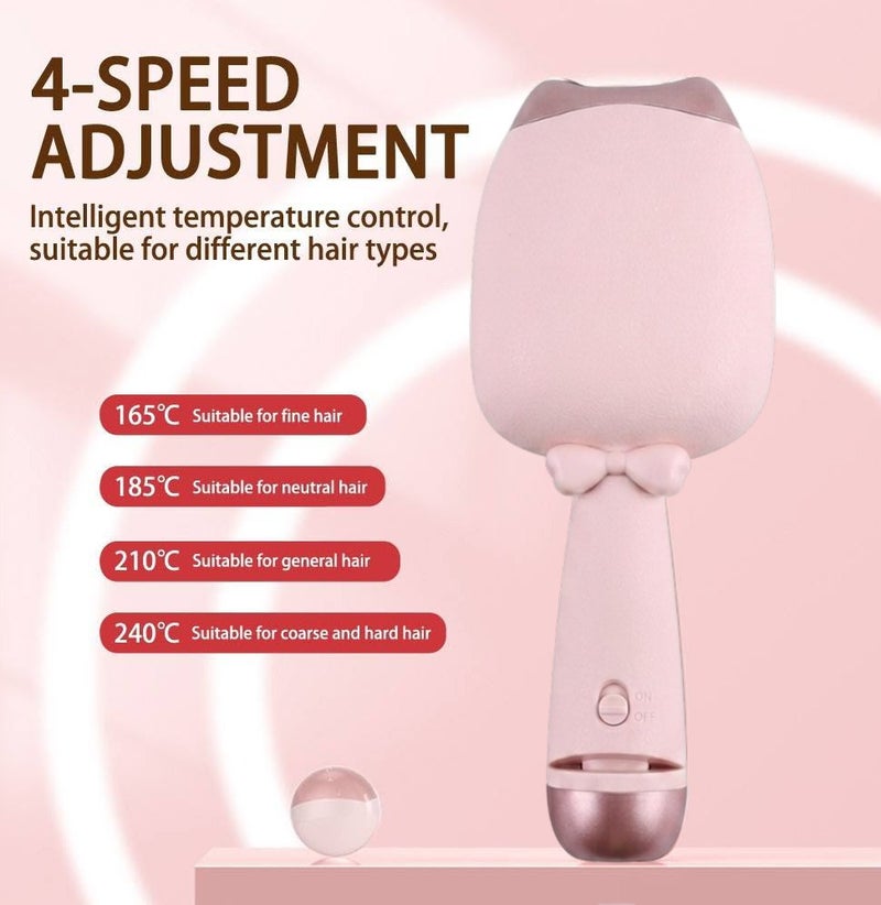 Automatic Hair Curler Rotating Curling Iron | 32mm Egg Roll Design Hair Waver with Adjustable Temperature and Anti-Scald Technology | Instant Styling Wand for All Hair Types - Image 4
