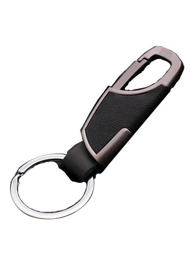 NIBEMINENT Leather Car Metal Key Chain