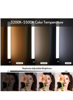 Y&D DMG Handheld RGB Tube LED Video Light Stick 3000k-6500k Dimmable 9-Color Light, Atmosphere Camera Built-In Battery And Remote Control, OLED Display Suitable for Various Scenes  - Image 3