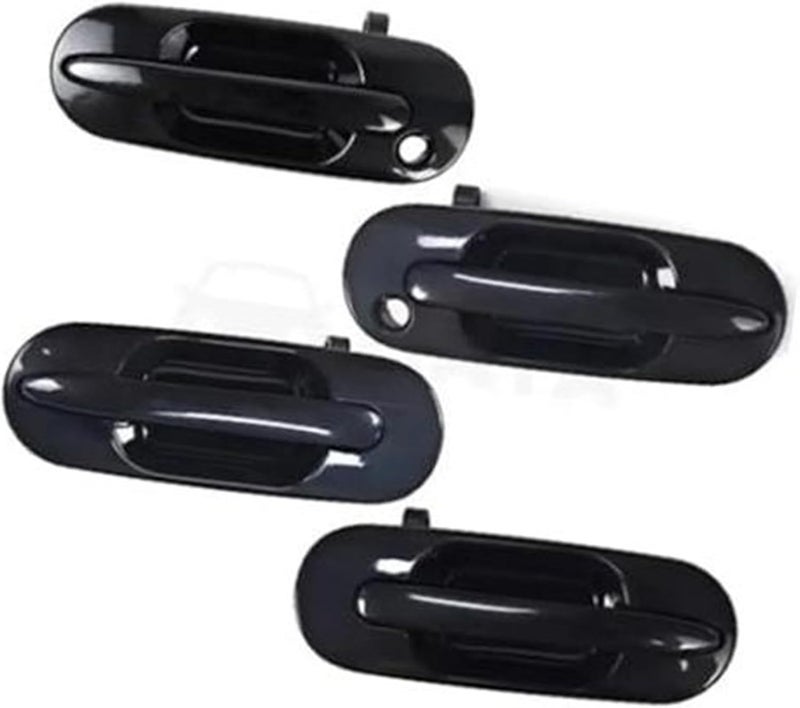 DEMULAX 4Pcs Black Exterior Door Handle Kit for CR-V 1997-2001 - Image 1