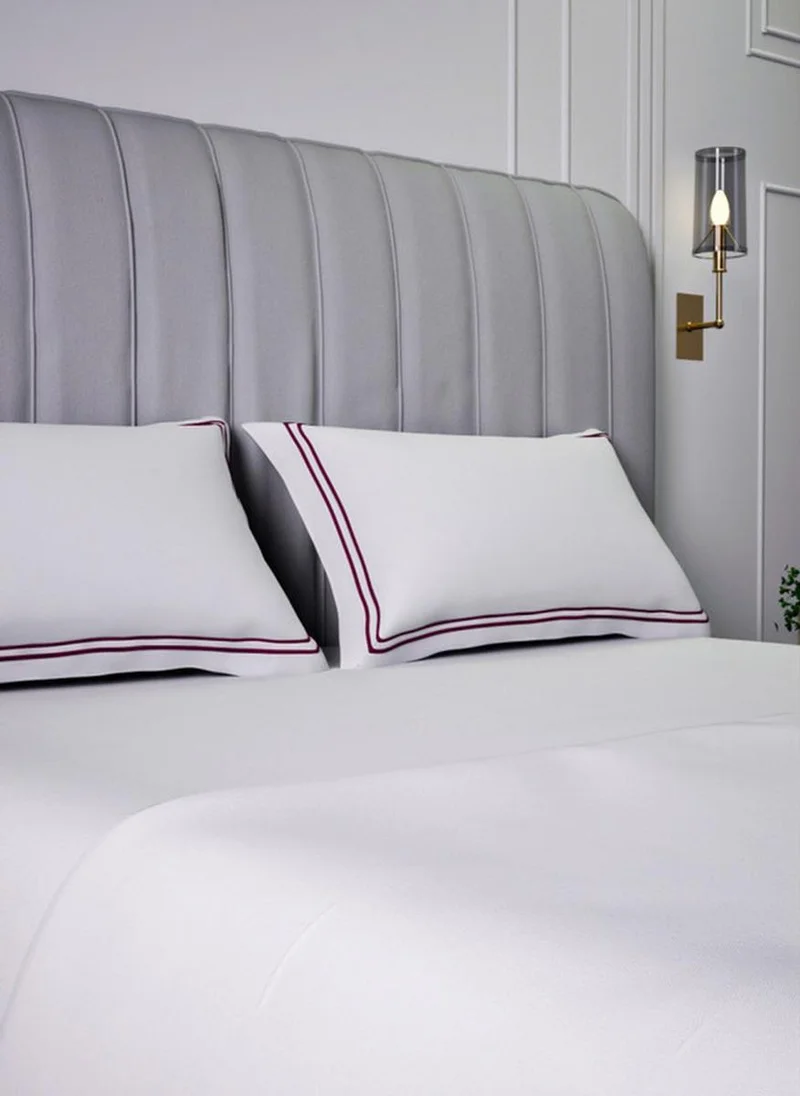 Mulberry Living 100% Cotton Pillow Covers - 400Tc Sovereign Whites