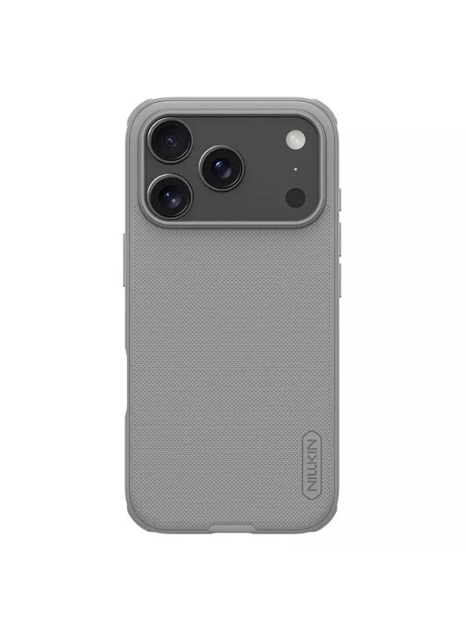 Nillkin Super Frosted Shield Pro Matte cover case for Apple iPhone 17 Pro 6.3 (2025) - Grey - Image 1