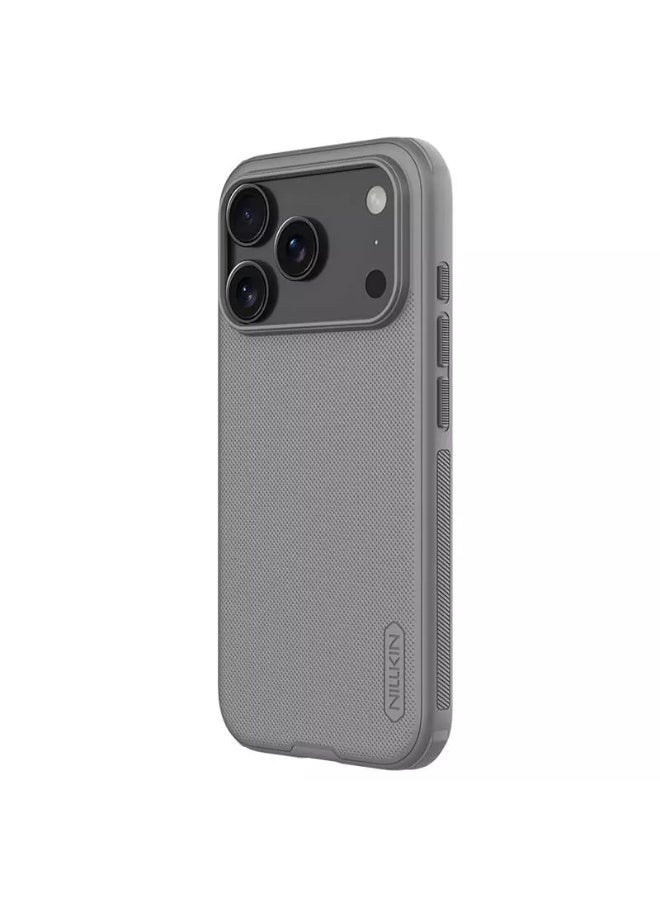 Nillkin Super Frosted Shield Pro Matte cover case for Apple iPhone 17 Pro 6.3 (2025) - Grey - Image 4