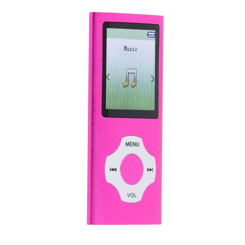 HiFi Lossless Sound Portable Music Player: 1.8 Inch Pinkish Purple Color Screen - Multifunctional With Expandable Up To 128GB Memory For Entertainment Learning Outdoor Gym Use - Image 4