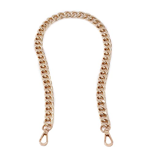 Xiazw Medium Size Fabulous Metal Shoulder Crossbody Purse Strap Replacement Bag Chain Accessories (26‘’, Gold) - Image 1
