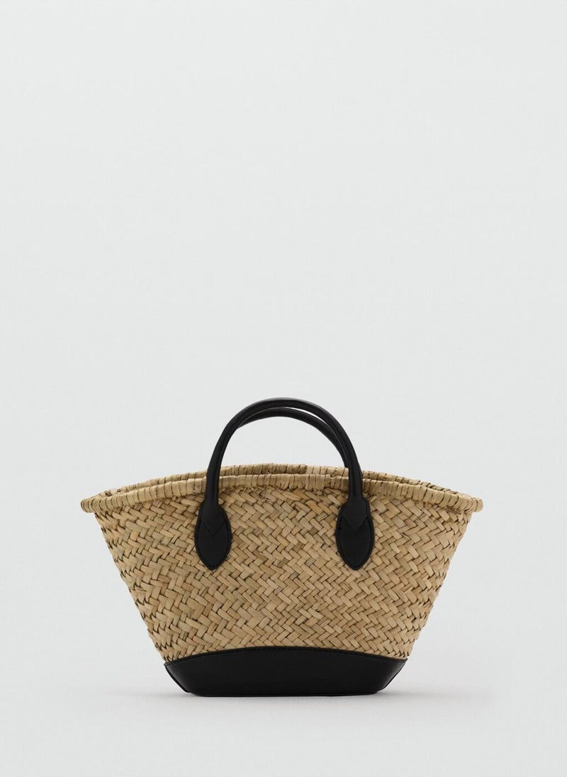 MANGO Small Natural Fibre Basket  - Image 1