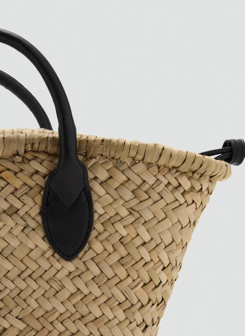 MANGO Small Natural Fibre Basket