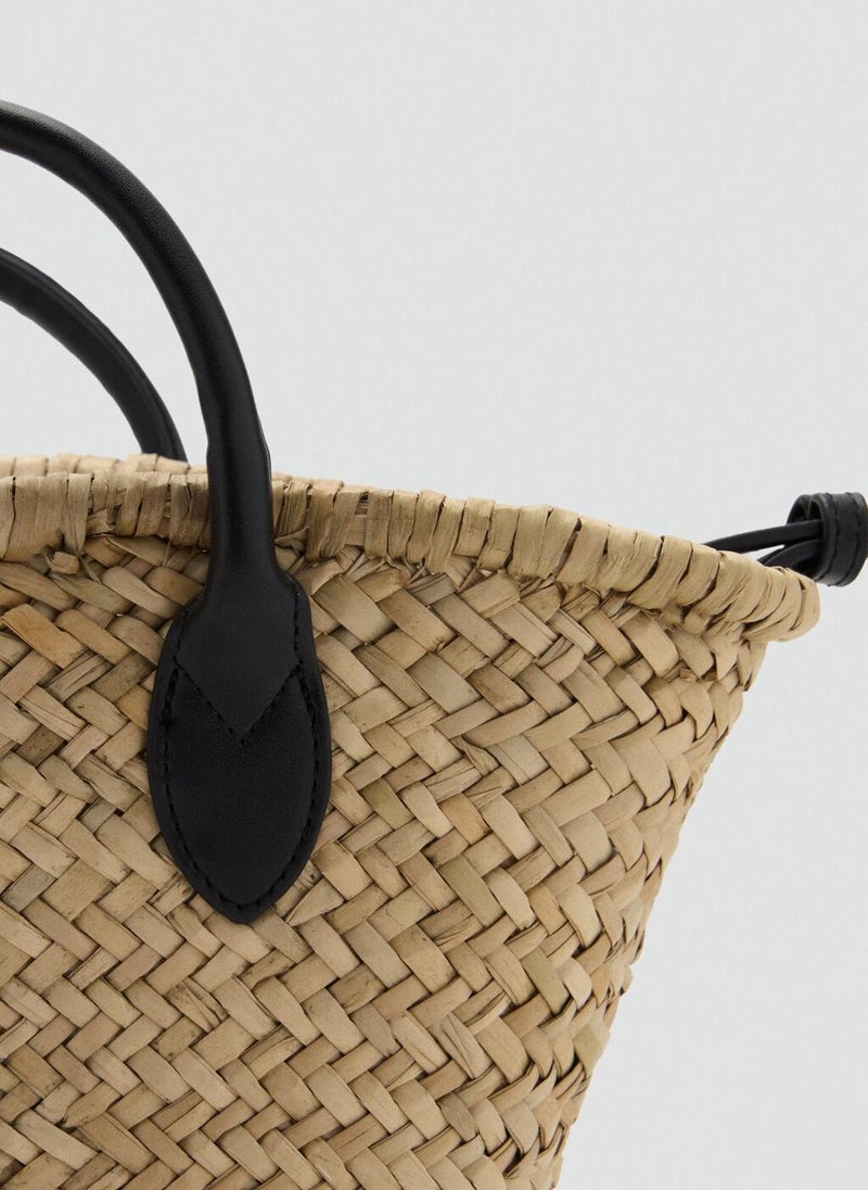MANGO Small Natural Fibre Basket  - Image 3