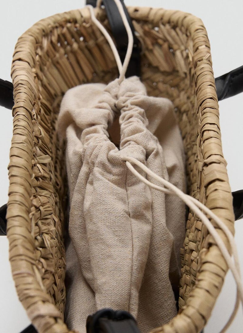 MANGO Small Natural Fibre Basket  - Image 4